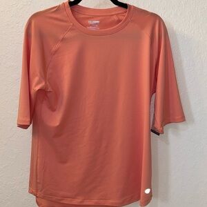 🌴Reel Legends Women's Reel-Tec Print Elbow Sleeve Top Size L